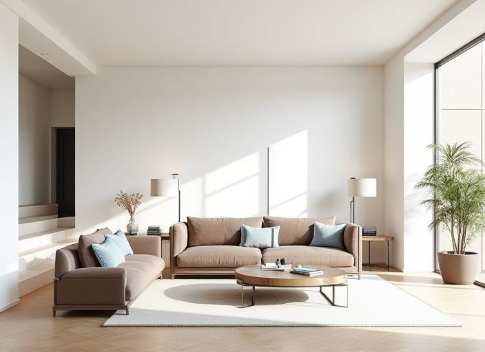 Living room in Casa Milano project