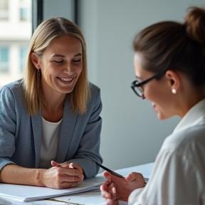 Client consultation at Studio Forma Design