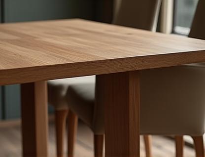 Bespoke dining table and chairs