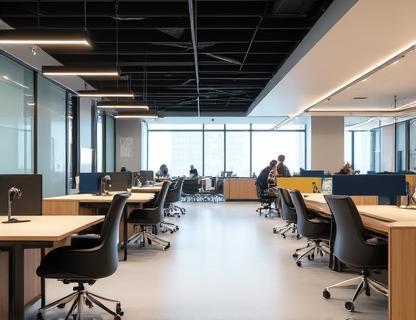 Modern workspace designed for productivity